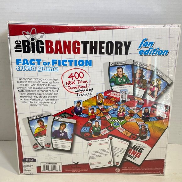 The Big Bang Theory Fan Edition Fact Or Fiction Trivia Game - Picture 7 of 12